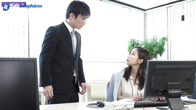 Iu First Hot Office Sex Adult Tape Realdeepfakes