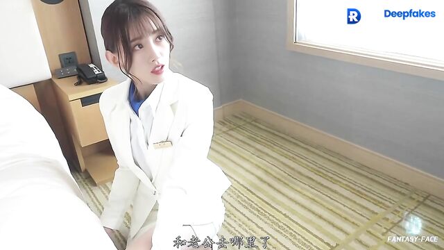 鞠婧祎 智能换脸 C-Pop singer Ju Jingyi in deepfake porn SNH48