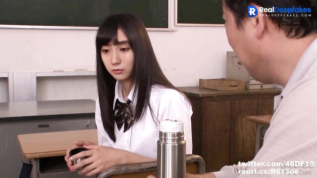 Kaki Haruka かき はるか sex for a good grade in school Nogizaka46 (乃木坂46)