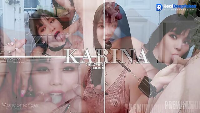 Karina (케이팝 아이돌 카리나) bukkake sex scenes // aespa (가짜 포르노 에스파)