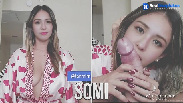 Somi (전소미) Sensual POV Blowjob - Deepfakes 관능적 인 입으로