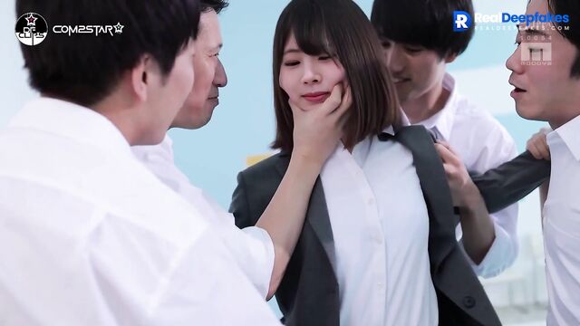 Hot teacher Dahyun (다현) is gangbanged by her students TWICE 트와이스딥페이크