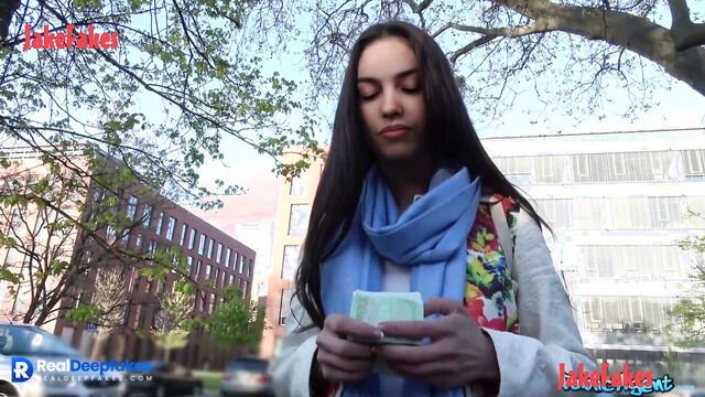 Pov blowjob near her university - Olivia Rodrigo deepfake video