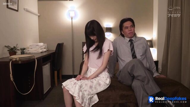 First sex with boss - Nanase Nishino face swap (西野七瀬 乃木坂46)