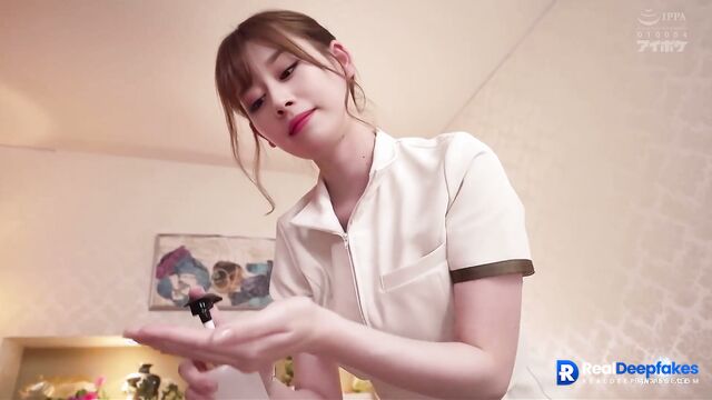 Medical fuck at the massage salon - Jiyeon (지연 티아라) in deepfake video