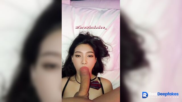 Joy makes blowjobs for not a big money / 조이 레드벨벳 / hot pov adult tapes