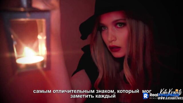 Hot witch conjured a сool fucker for herself - Bella Hadid halloween ai