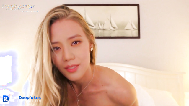 지수 블랙핑크 pretty blonde having sex on first date - Jisoo adult tapes