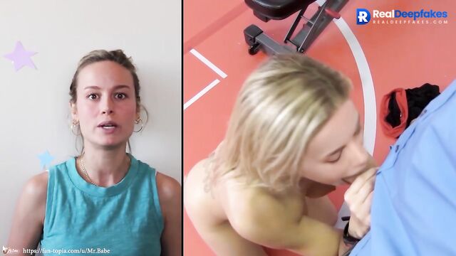 Hot celebs Brie Larson - Deepfake sex