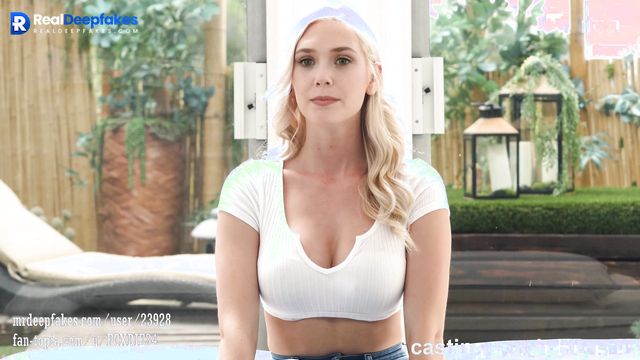 Modest housewife came to a porn casti...