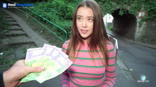 IU is poor, so she is ready to do any...