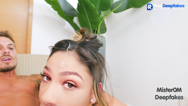 Look how she greets her husband after...