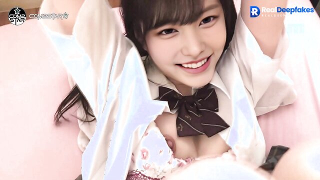 Sexy schoolgirl spread her legs and w...