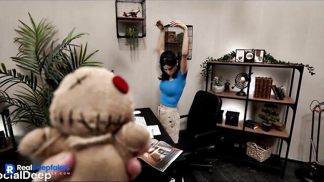 Deep fake Her voodoo doll w...