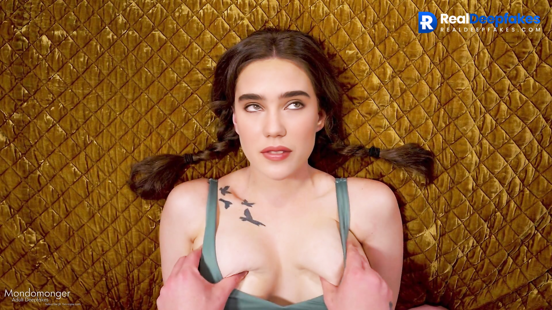 She wanna her boobs be fully cumed, sex tapes with Jennifer Connelly -  RealDeepfakes.com