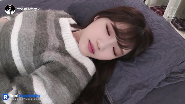 K-pop teen Yuri (조유리섹스) wakes up to get fucked / IZONE (아이즈원)