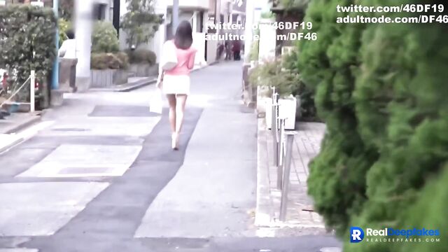 Hot japanese girl Nao Kosaka real deepfake - 小坂 菜緒 日向坂46