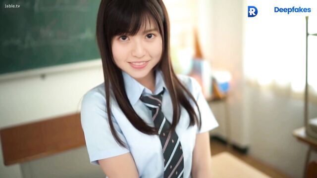 Beauty schoolgirl Asuka Saito (齋藤 飛鳥) Nogizaka46 (乃木坂46) sex scenes