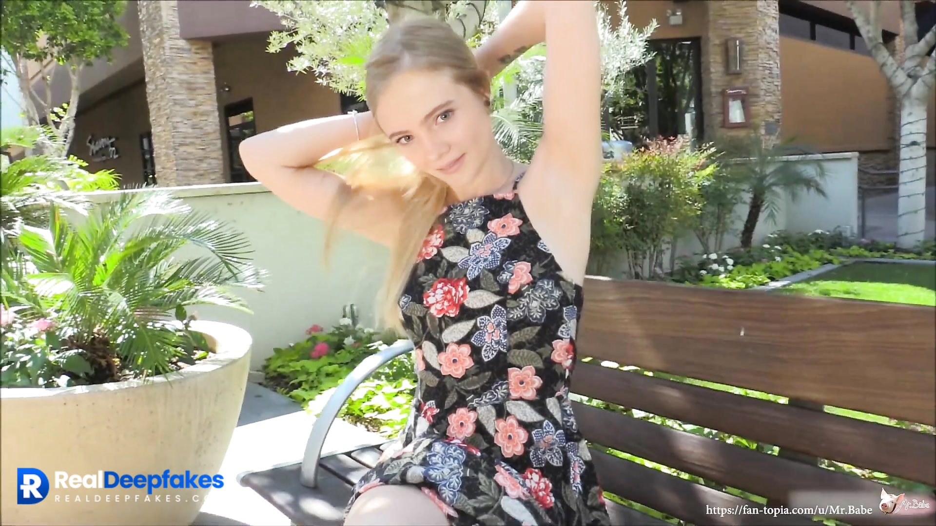 Freya Allan deepfake video - summer masturbating on the street -  RealDeepfakes.com