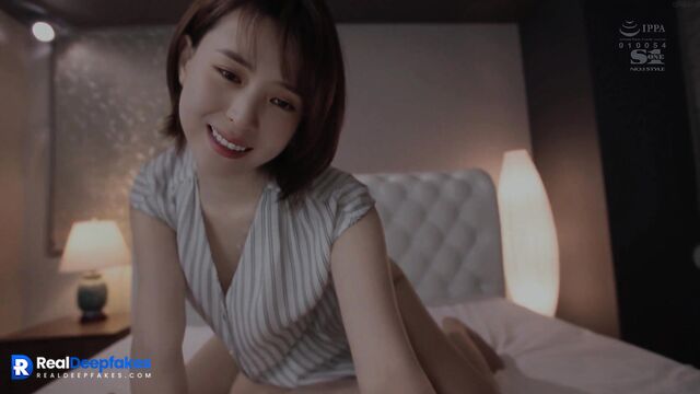 Han So-hee pov fuck in the huge bed (deepfake porn) - 한소희 딥 러닝 프로그램