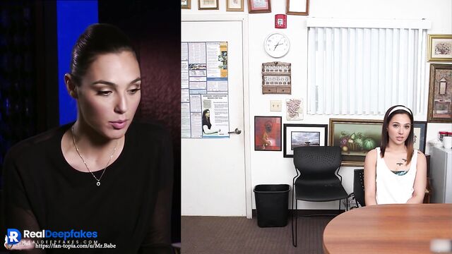 Fake Gal Gadot telling people about the best sex in her life