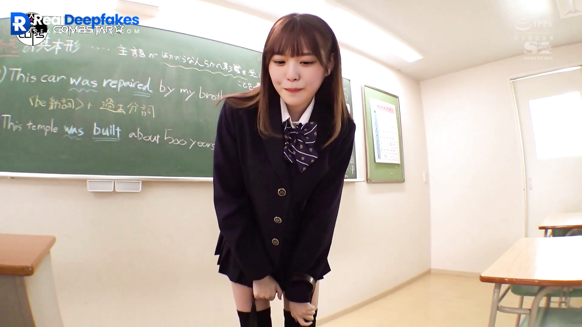 New student Wonyoung, IVE loves sex games at school, ai / 장원영 딥페이크 -  RealDeepfakes.com