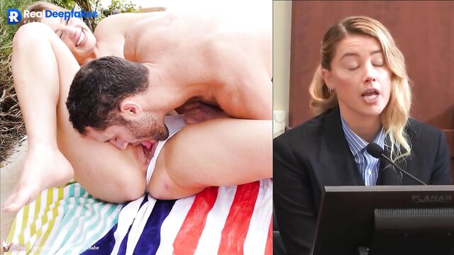 Amber Heard hot fuck on holidays (hot celebrity sex)