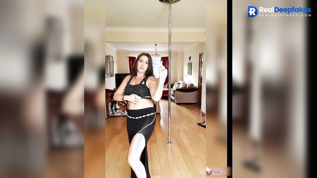 Juicy babe Meghan Markle dancing sexy dance - deepfake porn