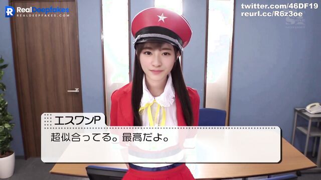 Kanemura Miku (金村美玖) - horny flight attendant / Hinatazaka46 日向坂46 ポルノ