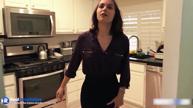Man fucked his sexy neighbor - Natalie Portman hot deepfake video