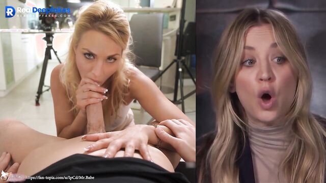 Lucky sex casting - blonde adores adult videos (hot Kaley Cuoco)