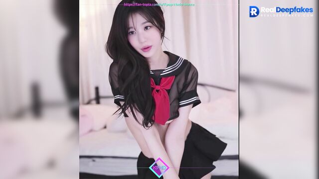 Sexy dance in suit for daddys - Wonyoung IVE fakeapp (장원영 열정적 섹스)