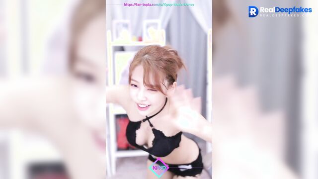 Wild dance in sexy underwear, Jennie BLACKPINK face swap (제니 인공 지능)