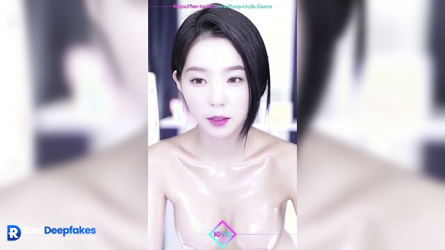 Dance in coconut oil - Irene Red Velvet face swap (아이린 가짜 포르노)