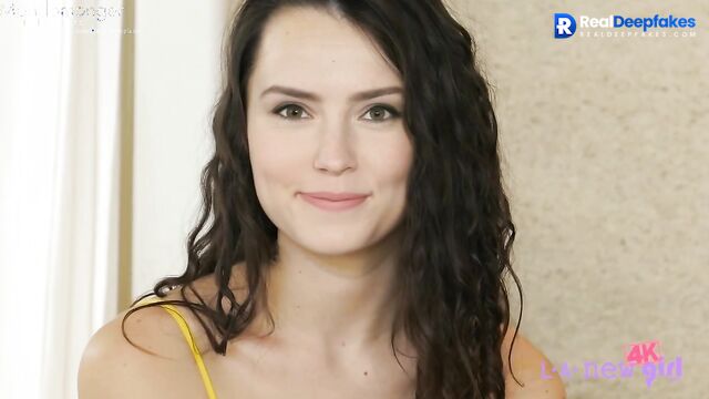 Shy guy fucked her not once - Daisy Ridley hot celebrity sex